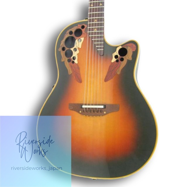 Ovation Elite 1868 Acoustic Guitar with Hard Case