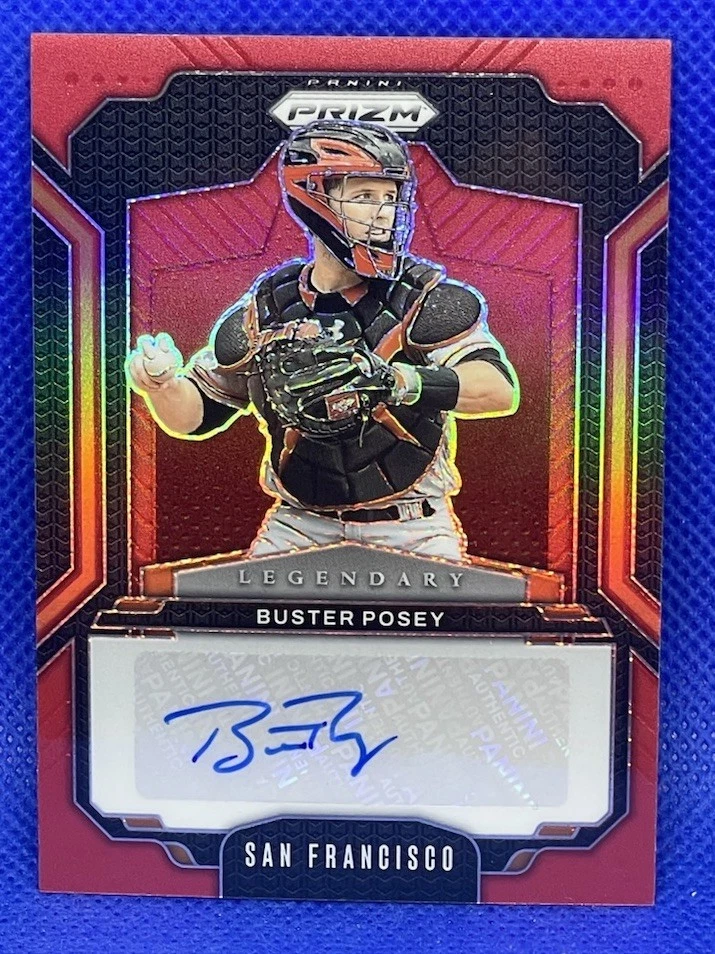 Buster Posey Autograph Baseball Cards for sale | eBay