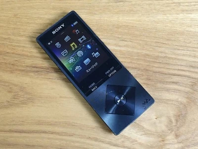 SONY Walkman NW-A25 16GB Charcoal Black Hi-Res Bluetooth microSD Tested used - Image 1 of 4
