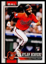 Dylan Beavers 2026 Topps #339 RC Baltimore Orioles