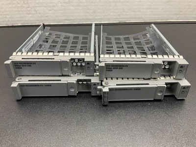 4x Cisco 2.5'' Hard Drive Caddy Tray UCS C220 C240 C460 M2 M3 M4 800-35052-01