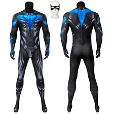 Nightwing Costume Cosplay Suit Dick Grayson Titans Season 1 Holloween Outfit