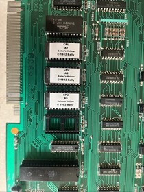 Satan's Hollow Arcade PCB Bally Midway WORKING 100%  RARE !!!