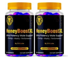 Honey Boost XL Mens Health Support Dietary Supplement 120 Gummies honeyboostxl