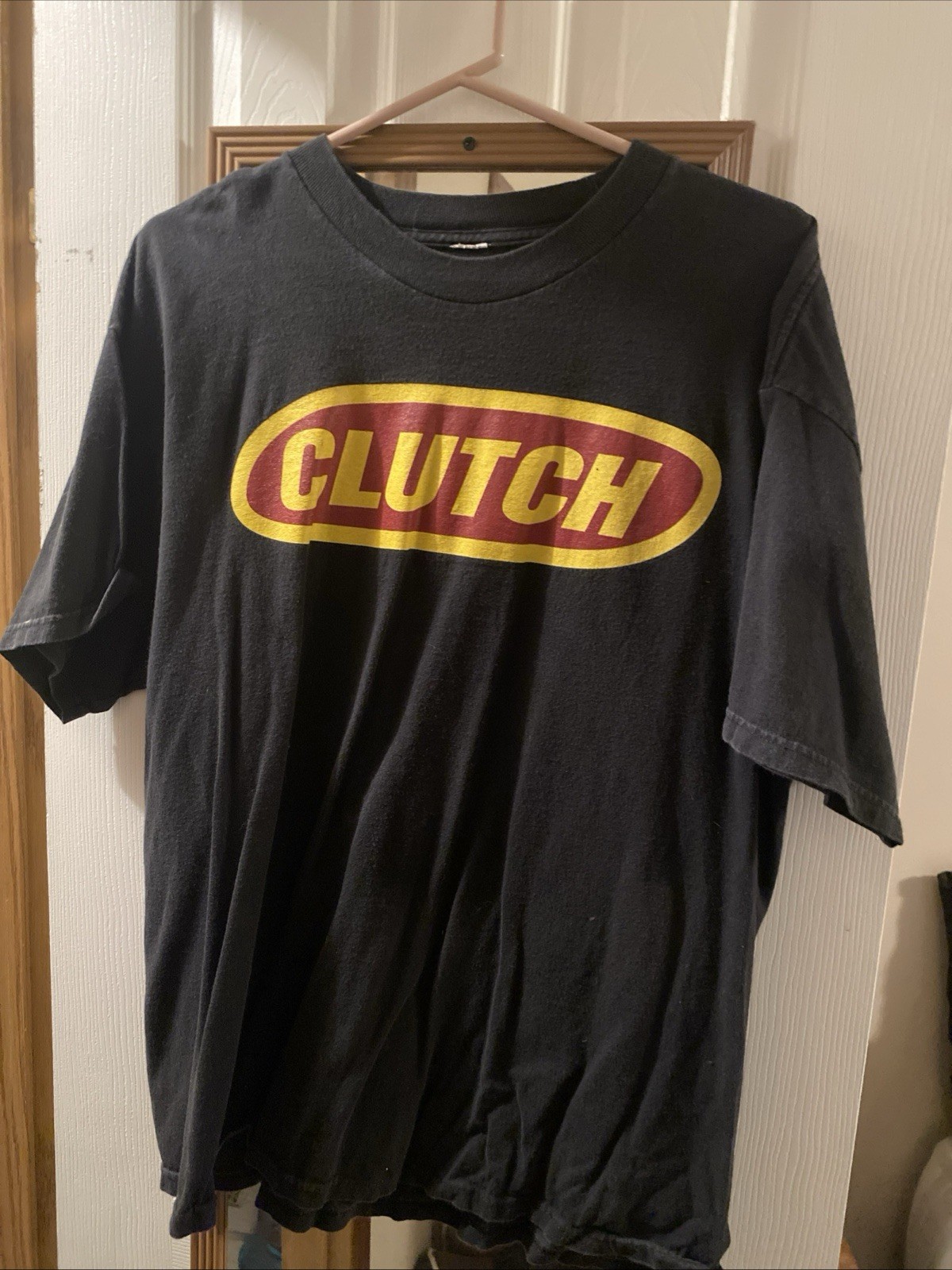 CLUTCH black 1990s vintage concert t-shirt, vintage, size XL, single stitch, A condition