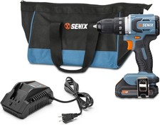 SENIX 20V Max Cordless Drill/Driver Set, Power Tool Kit with 2.0 Ah Battery