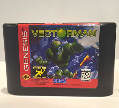 SEGA Vectorman (Sega Genesis) Action & Adventure - Cartridge Only - Tested