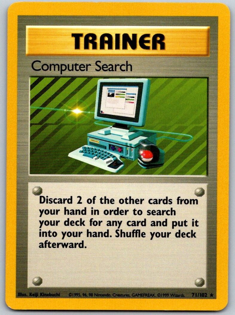 Computer Search Rare Base Set [BS - 071/102] - LP