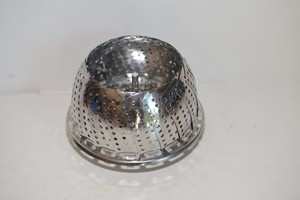 Vegetable Steamer Basket Vintage 5.25" Folding Expandable Stainless Steel