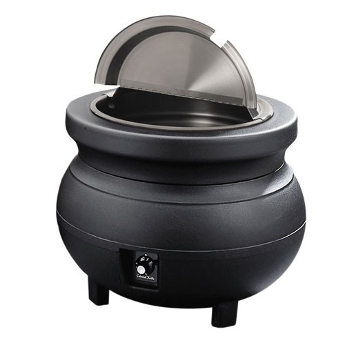 Soup Rethermalizer Vollrath 72175 Colonial Kettles™ 11 qt Round Soup Rethermalizer Black ...