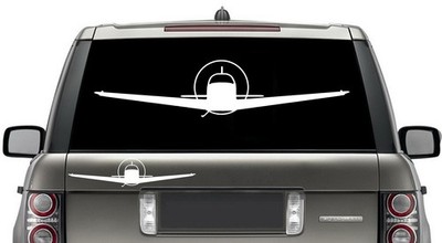 Beechcraft BE36 Bonaza Adhesive Decal/Sticker Vinyl / Airplane Sticker