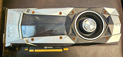 NVIDIA GeForce GTX 1080 Founders Edition 8GB GDDR5X PCIe x16 SLI