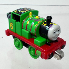 Thomas  Friends Take N Play Along Birthday Percy Train Engine Diecast