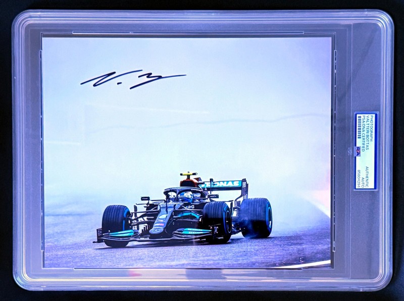 VALTTERI BOTTAS FORMULA ONE F1 8X10 PHOTO AUTO AUTOGRAPH PSA DNA AUTHENTIC!