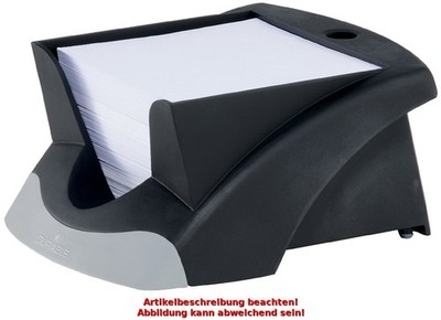 DURABLE Zettelbox NOTE BOX VEGAS, schwarz/silber