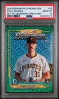 PAUL SKENES 2024 Bowman Chrome My 1st Bowman Rookie GREEN Refractor /99 PSA 10