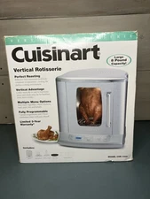 Cuisinart CVR-1000 Vertical Rotisserie Stainless Steel 8 lb Capacity Tested