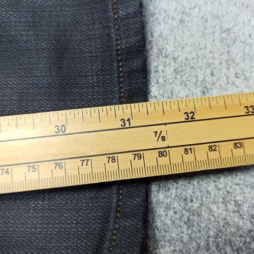 G-Star RAW Berlin-Straight Damen Jeans W32 L32 schwarz beschichtet glänzend Low Waist - Bild 13 von 15