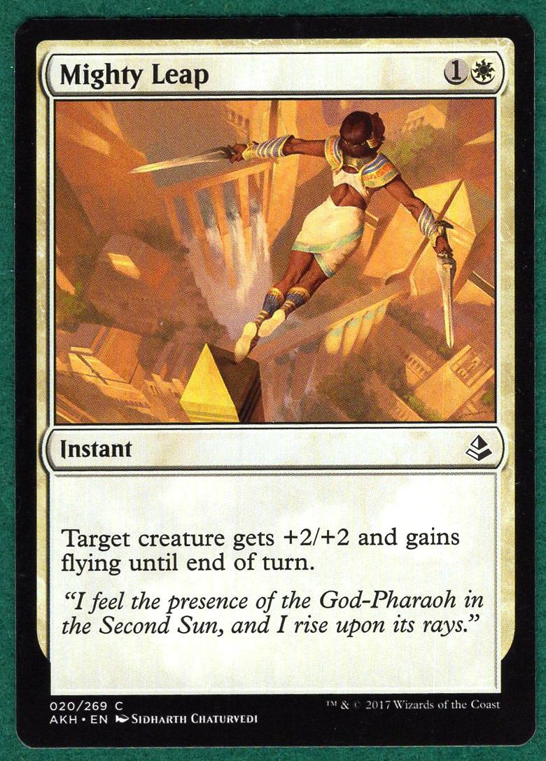 Mighty Leap - Amonkhet AKH #20 - Magic: The Gathering MTG Card