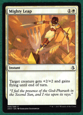 Mighty Leap - Amonkhet AKH #20 - Magic: The Gathering MTG Card