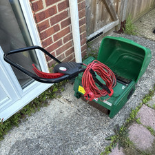 Qualcast CEM30 Corded Electric Lawn Mower 230V 340W with Collection Bag