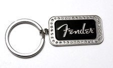 Fender Guitars Rhinestone Key Chain Brand New Free First-Class Shipping
