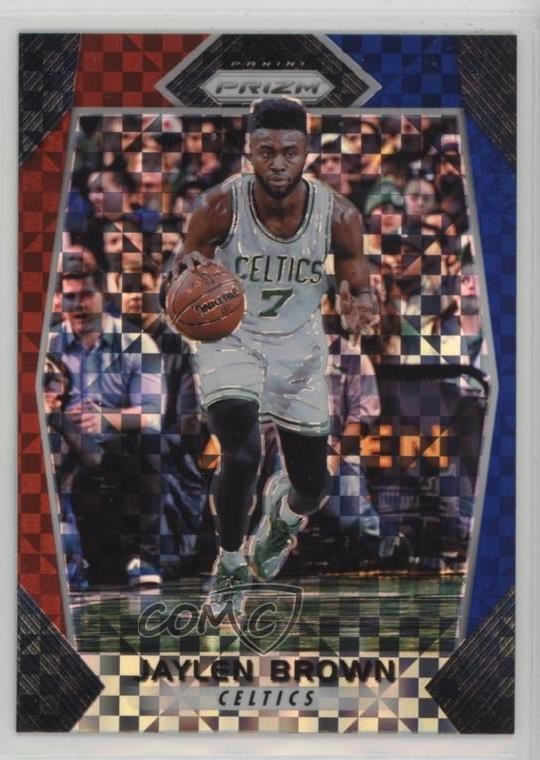 2017-18 Panini Prizm Red White & Blue Prizm Jaylen Brown #11 2u3