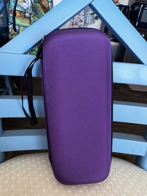 20 Bottle Hard Shell Essential Oil Carrying Case - Purple EUC