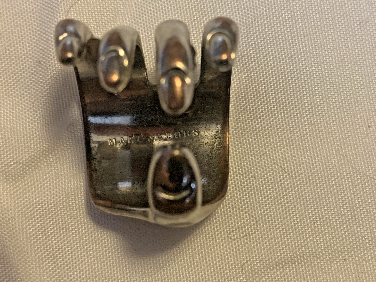 Marc Jacobs Signed Chunky Statement Ring – US Men… - image 4