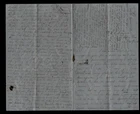 CIVIL WAR UNION NAVY LETTER - Aboard Blockade Ship "Seminole" Off Texas Coast !