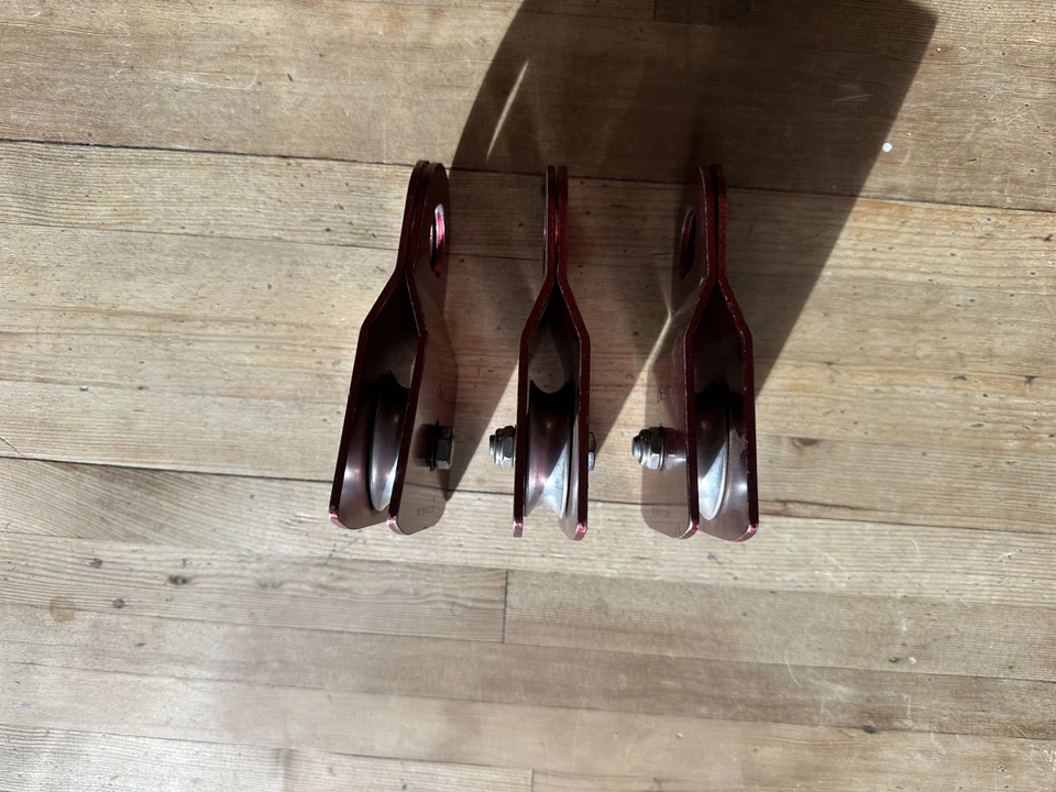 Lote de 3 poleas CMI 1/2" prusic minding.   Polea de buje de aluminio Foto 2 de 4