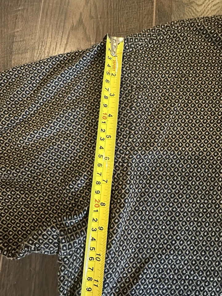 Polo de golf Catalina de colección para hombre estampado argyle clásico años 90 papá vibra talla XL Foto 4 de 4