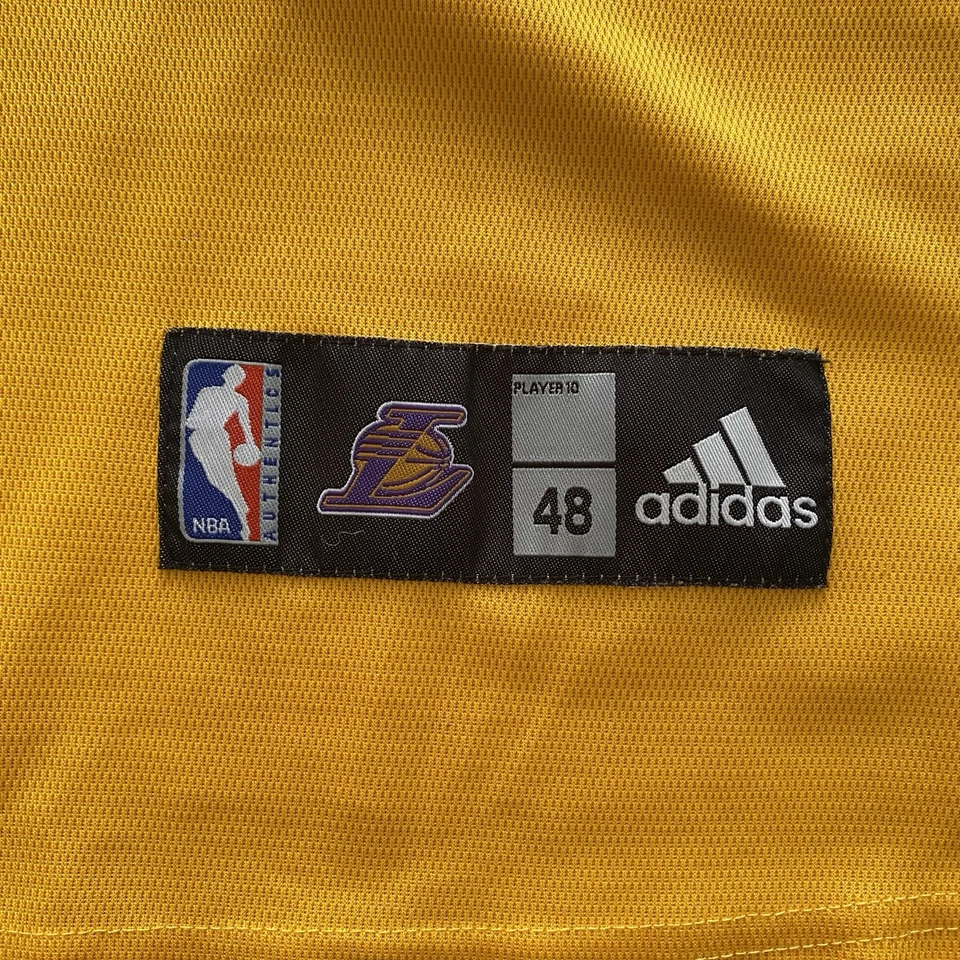 Camiseta Adidas Hombre Kobe Bryant #24 Auténtica NBA Talla 48. Excelente estado.  Paquete de 4 letreros Foto 2 de 4