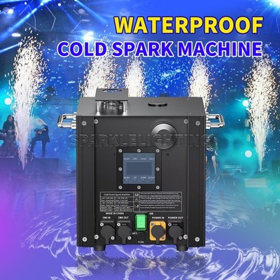 PAIDUN 700W Cold Spark Machine Sparkler Effect Wedding Event Outdoor Waterproof