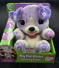 LeapFrog My Pal Violet Smarty Paws Interactive Plush Toy Light-Up Learning