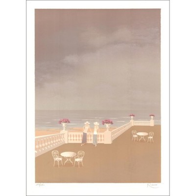 RETIVAT Annie - Original Lithographie ''Confidences'' 75x56cm