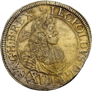 Künker: RDR Leopold I. 15 Kreuzer 1685 Würzburg Silber