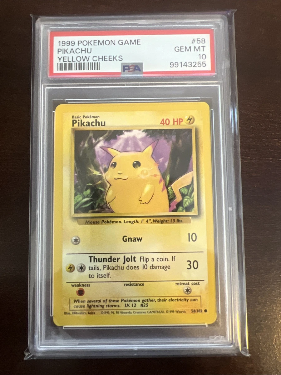 神奇宝贝TCG 基础套装皮卡丘10 级个人收藏卡牌游戏卡| eBay
