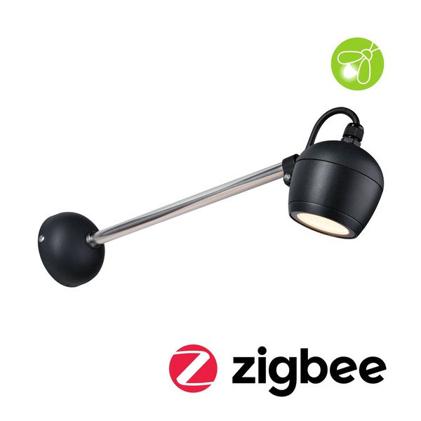 LED AußEnwandleuchte Smart Home Zigbee 3.0 Kikolo Insektenfreundlich IP65 90 Mm-image
