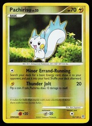 Pachirisu 35/130 Diamond & Pearl Reverse Holo