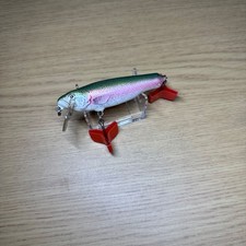 Bagley Small Fly Trout Brass Hard Bait Fishing Lure Used