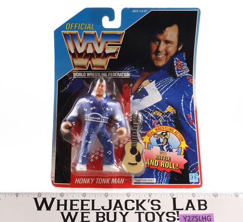 Honky Tonk Man WWF Wrestling 1990 Hasbro Action Fi...