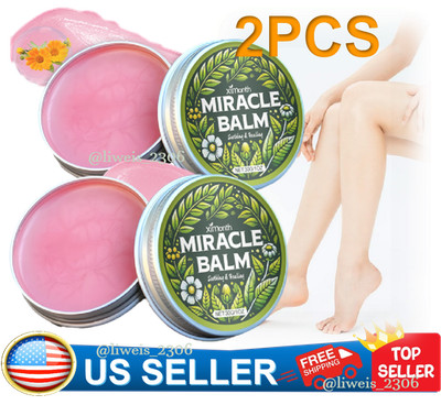 2PCS-Miracle Balm,Soothing Joint Cream for Back,Hands,Feet and Body Cream