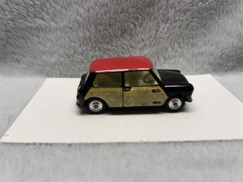 Corgi Toys A249 Morris Mini Cooper Black/Red with Wicker Sides 1964 Vintage