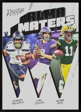 2023 Panini Prestige #AM-17 Reed Kenneth Walker III Kirk Cousins Alma Maters