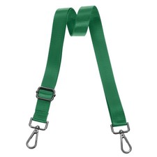 2.5cm Wide Shoulder Strap, Green, Black Pull Core Buckle