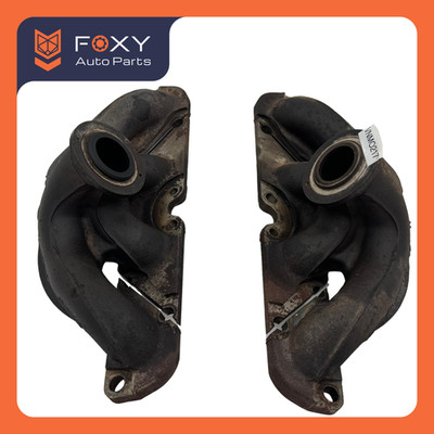 09 16 BMW 550i 650i 750i X5 X6 Twin Turbo Exhaust Manifold Headers L+R Pair 0EM