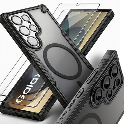 Handy Hülle Set iPhone Samsung Pixel Moto 2x Schutzglas MagSafe Case Schutz