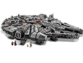LEGO Star Wars UCS Millennium Falcon 75192 Complete Set 7541 pcs Display Plate