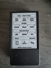 TECALEMIT BRAKE TESTER DE9419 DE9719 ATL REMOTE